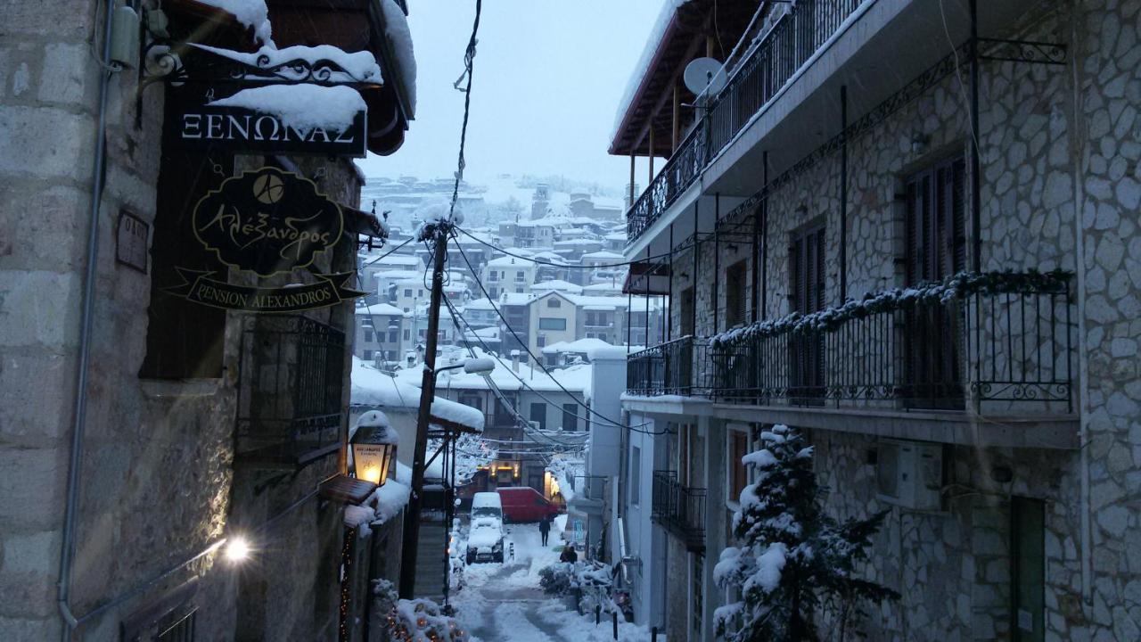 Alexandros Guesthouse Arachova Buitenkant foto